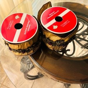 Gold Christmas Ribbon